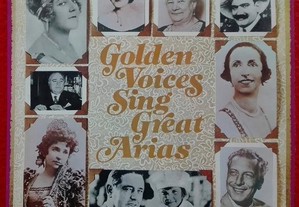 VA Golden Voices Sing Great Arias [LP]