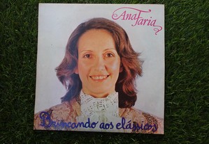 Disco vinil LP - Ana Faria - Brincando aos clássic
