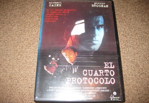 DVD "O Quarto Protocolo" com Michael Caine/Raro!