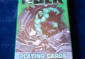 HULK baralho de cartas de jogar 2003 Marvel