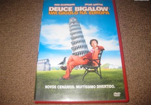 DVD "Deuce Bigalow: Um Gigolo na Europa" com Rob Schneider