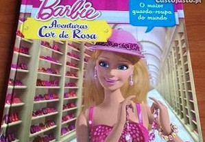 Barbie Aventuras Cor de Rosa Maior Guarda-Roupa