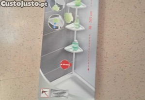 Prateleira de arrumao para banheira ou duche