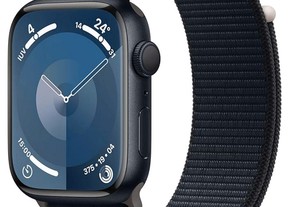 Apple Watch S9 GPS 45 mm + 2nd wristband + protector, Smartwatch usado