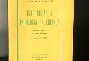 Introdução à Psicologia da Criança de Paul A. Osterrieth