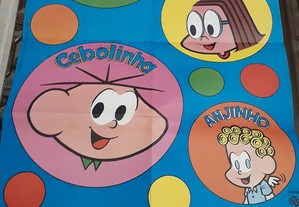 Poster brinde Cebolinha rev nr 4 de 1973 raro
