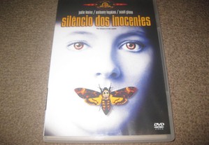 DVD "O Silêncio dos Inocentes" com Anthony Hopkins