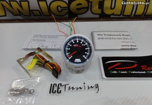 Manômetro eléctrico conta-rotações para veículos a gasolina 0-10000rpm Fundo Preto c/iluminação led branco Depo Racing Japan