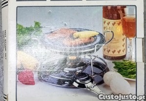 Fondue Aço Inoxidável - serviço