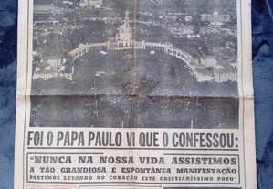 Católicos Papa Paulo VI Jornal 14 de Maio de 1967