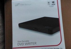Hitachi-LG Slim Portable DVD Writter (Novo Caixa)