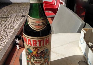 Antiga garrafa de Martini
