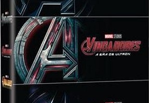 3 Filmes em DVD: Trilogia Os Vingadores da Marvel - NOVOS! SELADOS!