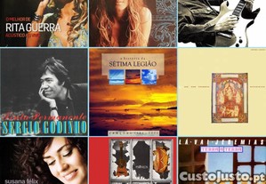 18 CDs - Música Portuguesa - Raros - Muito Bom Estado