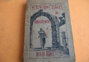 Elementos de Arqueologia e Belas Artes - 1931