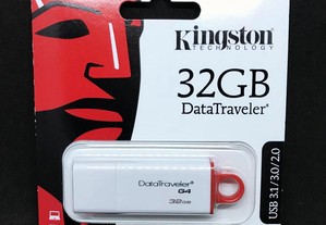 Pen USB Kingston 32GB - DataTraveler G4- Selado