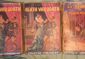 Berta Van Dorth (2 vols) e As mulheres de Pernambuco, de Eduardo de Noronha.