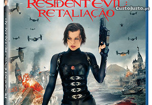 Resident Evil - Retaliação (BLU-RAY 2012) Milla Jovovich