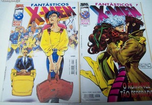 2 Bd's Fantásticos X-Men n.º 7/15
