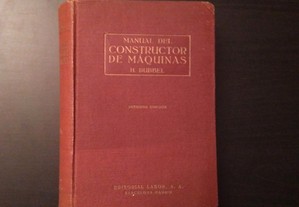 H. Dubbel - Manual Del Constructor De Máquinas I