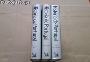 História de Portugal 3 volumes