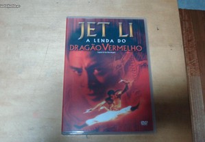 Dvd original a lenda do dragao vermelho jet li
