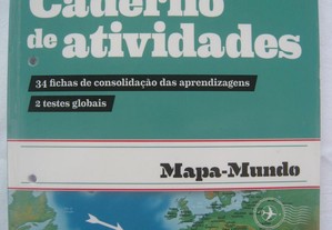 Caderno Atividades Geografia do 8º ano Mapa-Mundo