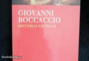 Livro "Histórias Eróticas" de Giovanni Boccaccio - bom estado