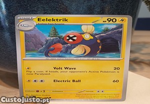 Carta Pokémon Eelektrik #68