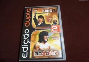 DVD-Jackie Chan/Edição dupla-O aprendiz de Kung Fu/A saga do dragão