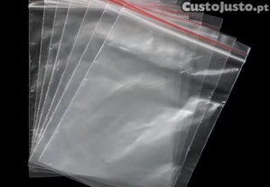 Pack 100 Sacos Zip Lock 6x8cm Bolsas Armazenamento e Organização de Pequenos Objetos, Joias, Artesanato ou Viagem NOVO