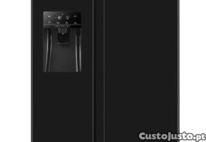 Frigorfico Americano Fridgemaster Novo - Side by Side Preto com Dispensador