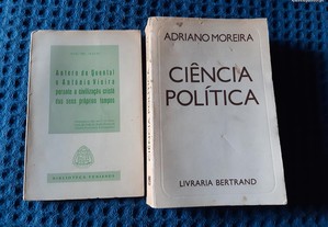 Obras de António Sérgio e Adriano Moreira