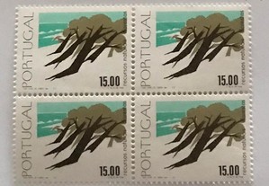 Quadra selos Recursos Naturais - Florestas - 1977