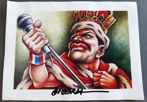Obra de Arte - Freddie Mercury - Queen - Edição Limitada