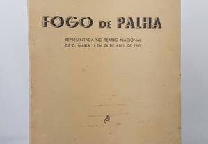 TEATRO Augusto da Costa // Fogo de Palha 1940