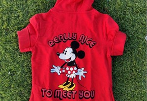 Casaco T-Shirt Colete vermelho S Minnie Disney