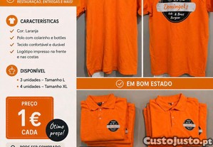 Polos laranja