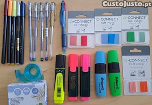 Conjunto de material escolar