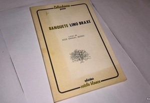 banquete (lino braxe) 1990 livro poesia