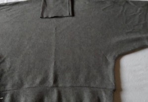 Camisola malha Zara cinza tamanho S - Bom estado