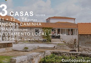 Quinta T7 Com 3 Casas Autónomas T1, T2 E T4 Em...