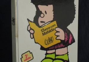 Livro BD 13 Anos com Mafalda Quino 