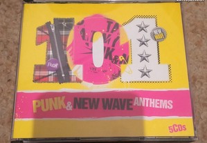 Vários Artistas - 101 Punk & New Wave Anthems (2010) 5 CDs
