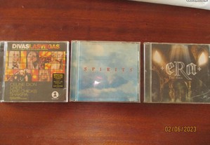 2 cd's e 1 dvd de musica diversa