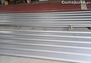 Conjunto chapas lacadas 5 metros