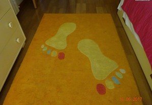 Carpete em algodão para quarto de criança/adolescente