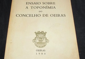 Livro Ensaio sobre a Toponímia do Concelho de Oeiras
