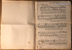 Partitura de Ensino anotada: Franz Joseph Haydn 2eme SONATA 1912