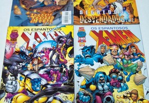 4 Bd's Os Espantosos X-Men